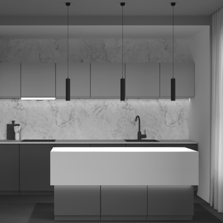 Подвесной светильник 1*GU10 10Вт Черный IP20 Pendant P075PL-01B Technical Maytoni