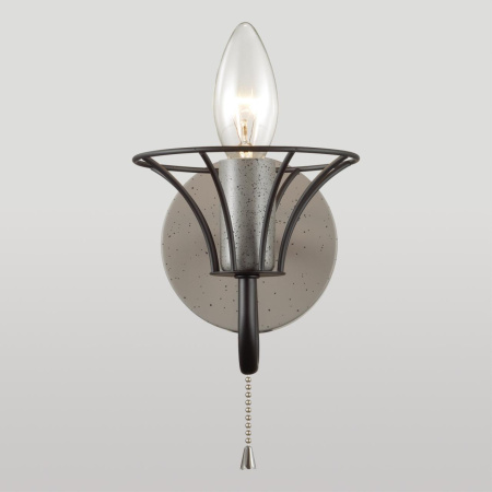 Бра с выкл.E14 1*60W 220V LAKE серый LUMION