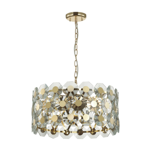 Люстра E14 6*40W TOKATA золотой/хрусталь ODEON LIGHT