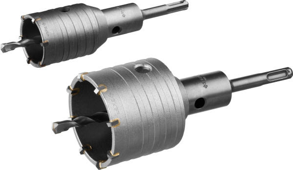 Набор коронок по бетону с оснасткой, d = 50, 68 мм, кейс, Профессионал ЗУБР