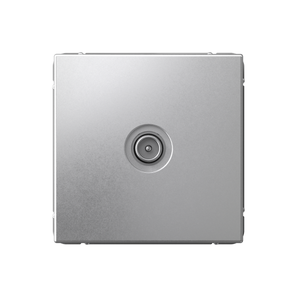 ARTGALLERY TV РОЗЕТКА проходная 4DB, механизм, АЛЮМИНИЙ Systeme Electric