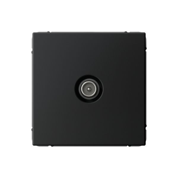 ARTGALLERY TV РОЗЕТКА проходная 4DB, механизм, КАРБОН Systeme Electric