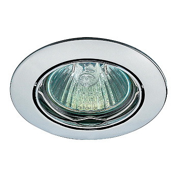Встр.св-к IP20 GX5.3 50W 12V CROWN хром NOVOTECH