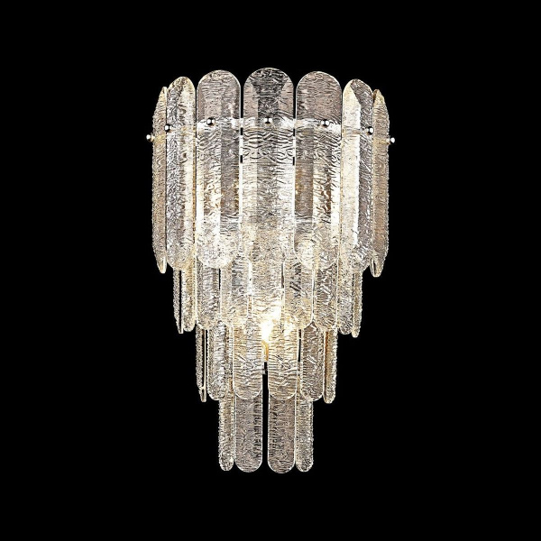 Бра Хром/Прозрачный E14 3*40Вт WE129.03.101 WERTMARK