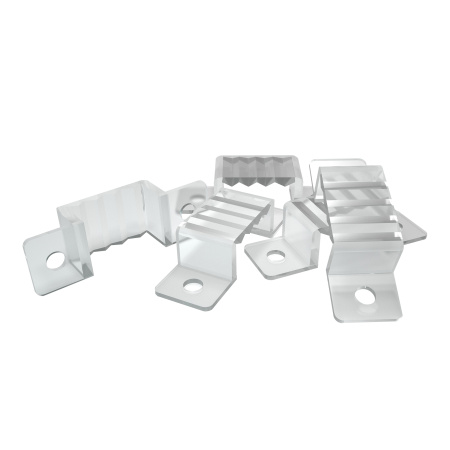 AC-71 Комплект крепежей пластиковых для светодиодной ленты 220В, чип 2835, 120д/м, 5шт APEYRON