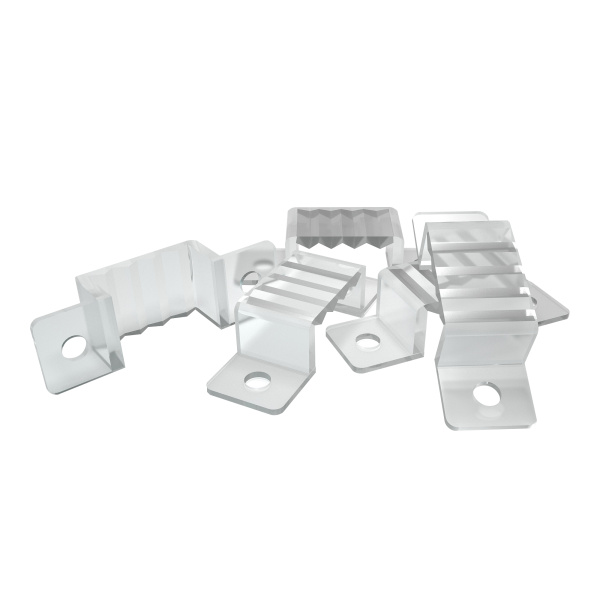 AC-71 Комплект крепежей пластиковых для светодиодной ленты 220В, чип 2835, 120д/м, 5шт APEYRON