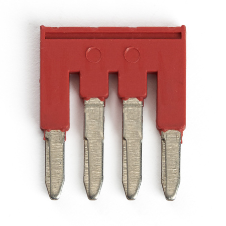 Центральная перемычка для ЗНИ самозажимных 4 мм² (JXB ST 4) 4PIN LD568-4-40 (DIY упак 20 шт),STEKKER