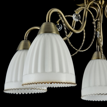 Потолочный светильник 5*E14 40Вт Бронза IP20 Letizia FR2757-PL-05-BZ Freya