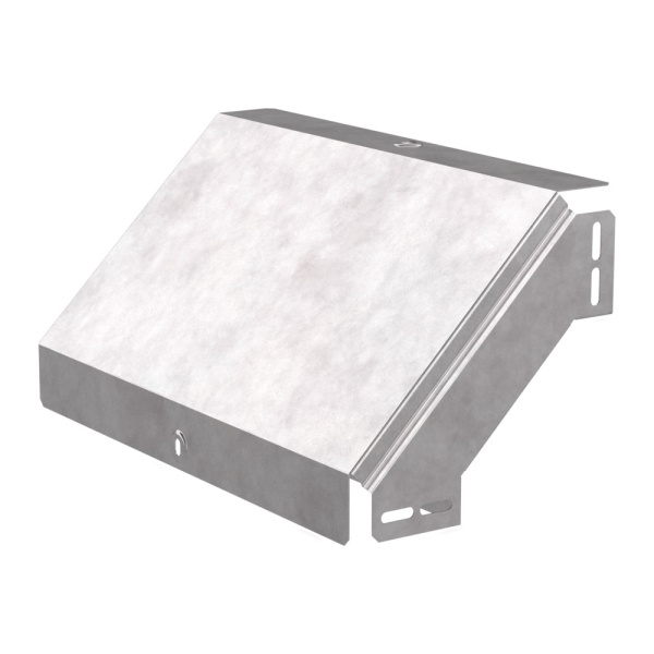 Угол вертикальный внешний 90 градусов с крышкой Стандарт 400х80 Промрукав