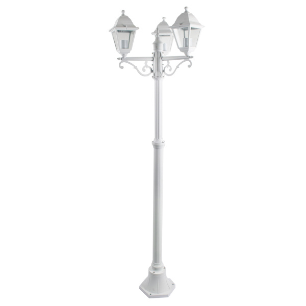 Ландшафтный светильник 3*E27 60Вт Белый IP44 Abbey Road O001FL-03W Outdoor
