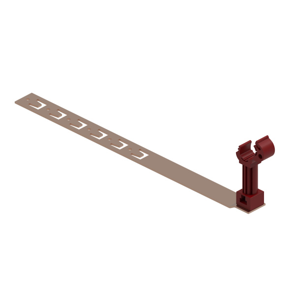 Держатель под черепицу, 450 мм, медь DKC