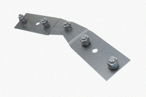 Соединитель шарнирный СШ.ЛМЗх50 УХЛ1, оцинкованный лист, S1,5