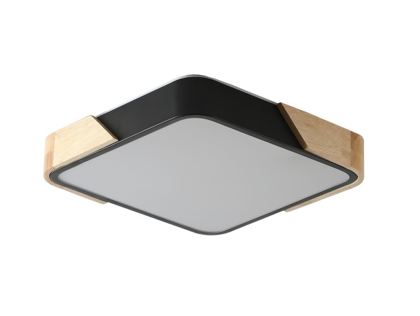 Светильник потолочный ALBERRO ZRS.01281.24 24Вт 4000K IP20 Чёрный Zortes