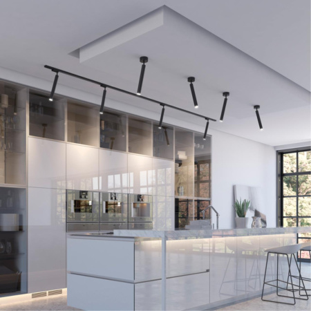 Накл.св-к IP20 LED 3000K 10W 160-265V MODO черный NOVOTECH