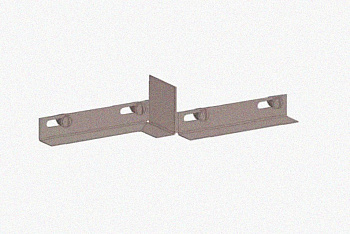 Соединитель-переходник замковый ПУгПЗ 50х100 УХЛ1 (правый), горячее цинкование, S1,5