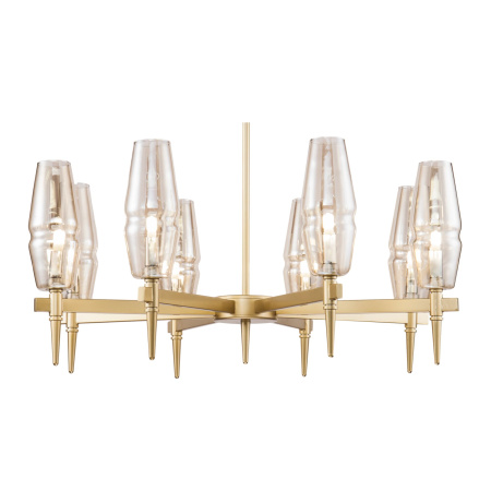 Люстра 8*G9 28Вт Матовое Золото IP20 Lita H002PL-08G Maytoni