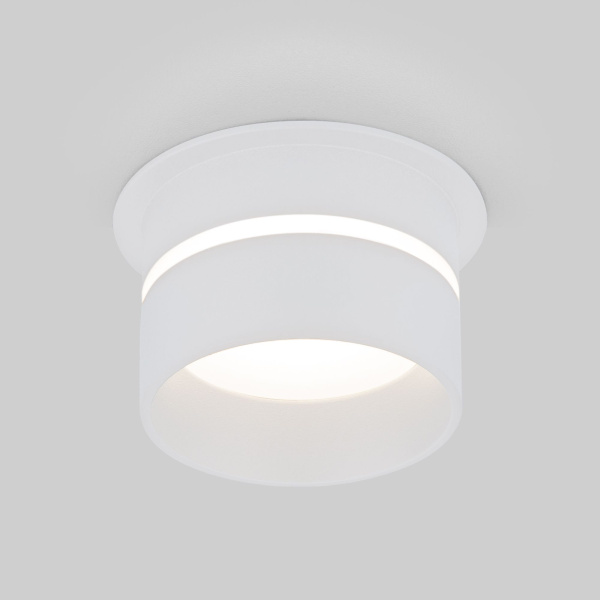 Встраиваемый точечный светильник 1*G5.3 белый IP20 (a045489) Elektrostandard