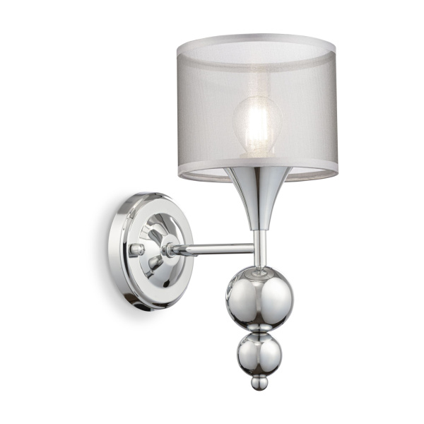 Настенный светильник (бра) 1*E14 40Вт Хром IP20 Lauren FR5093WL-01CH Freya