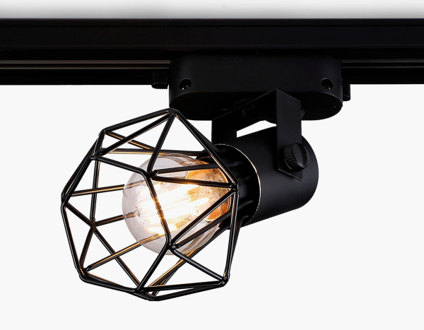 Светильник трековый GL5002 BK черный E27 max 40W D96*163 Ambrella Light