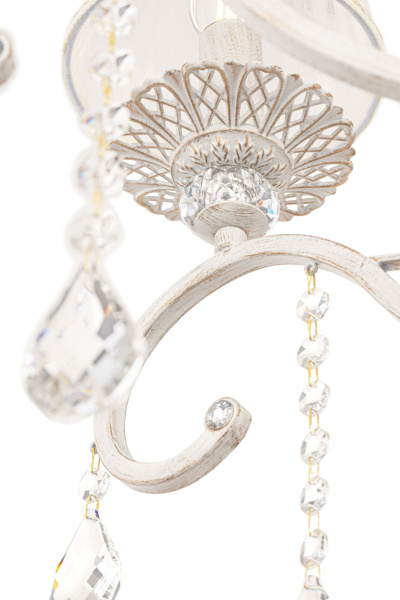 Люстра 8*E14 40Вт Белый с Золотом IP20 Grace ARM247-08-G Maytoni