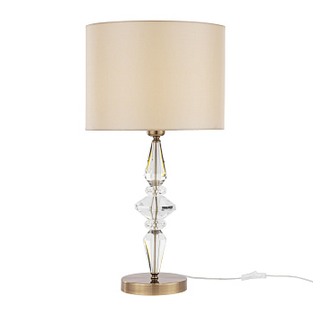 Настольная лампа 1*E27 40Вт Бронза IP20 Monte Carlo DIA091TL-01BZ Maytoni