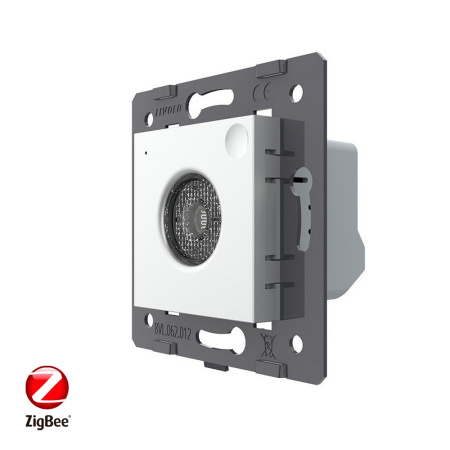 Датчик шума и освещенности ZigBee, цвет серый (механизм) Livolo