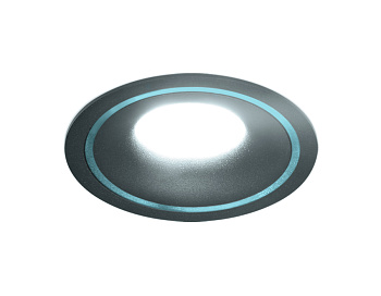 Встраиваемый точечный светильник TN121 BK/S черный/песок GU5.3 D100*30 Ambrella Light