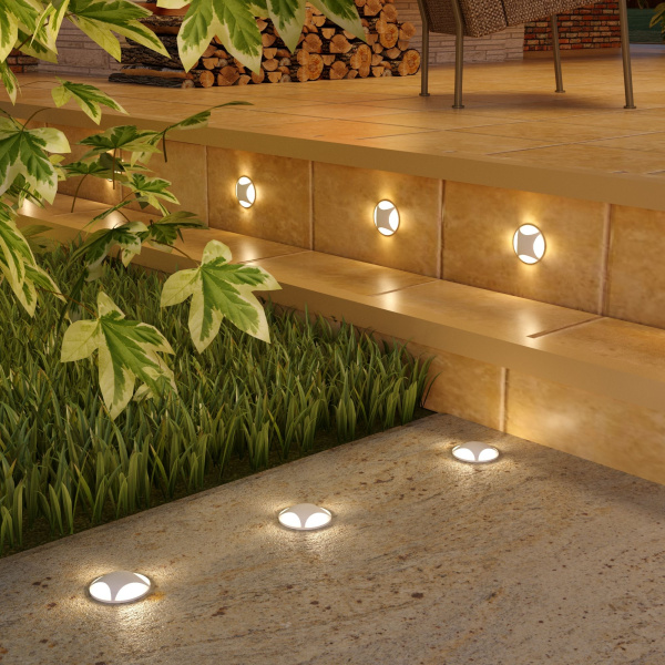 Подсветка для лестниц и дорожек 3Вт 4000К белый IP65 (a049749) Elektrostandard