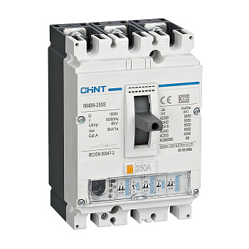 Выключатель автоматический NM8N-400C EN 3П 250А 36кА с электр. расцепителем CHINT