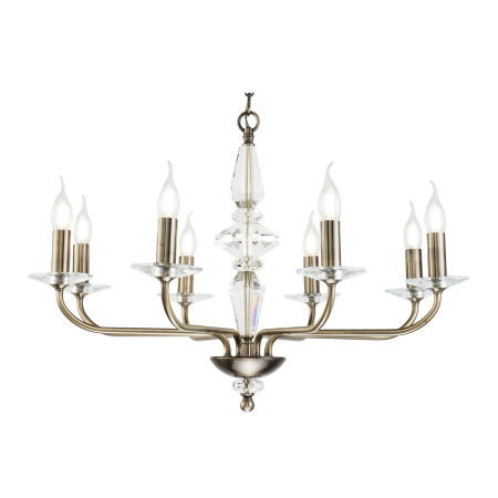 Люстра 8*E14 60Вт Бронза IP20 Monte Carlo DIA091CL-08BZ Maytoni