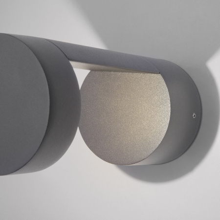 Уличный настенный светодиодный светильник 10Вт 4000К серый IP54 Nimbus (a053452) Elektrostandard