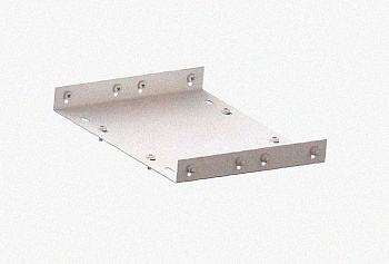 Соединитель лотковый замковый СЛЗ-200х100х1,5 УХЛ1, оцинкованный лист, S1,5