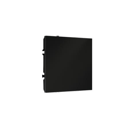 Заглушка Voltum S70 с суппортом, (черный матовый)