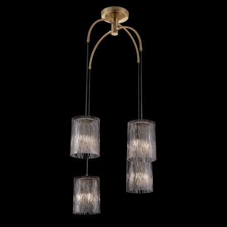 Подвесной светильник 4*E14 40Вт Латунь IP20 Starfall MOD042PL-04BS Maytoni