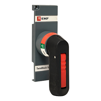 Рукоятка управления для прямой установки на рубильники реверсивные (I-0-II) TwinBlock 160-250А PROxima EKF