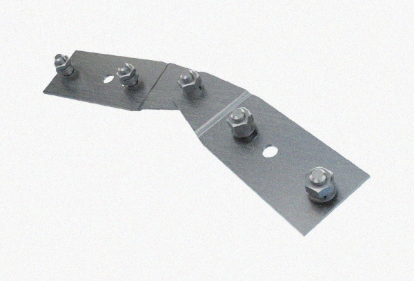 Соединитель шарнирный СШ.ЛМЗх50 УХЛ1, оцинкованный лист, S1,0