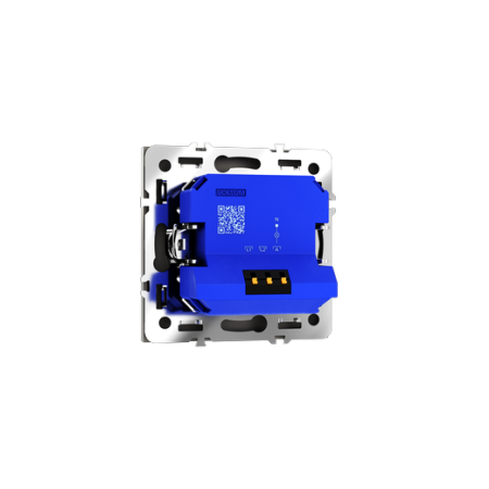 Светорегулятор встраиваемый Voltum S70 поворотно-нажимной 600 Вт, (кашемир)