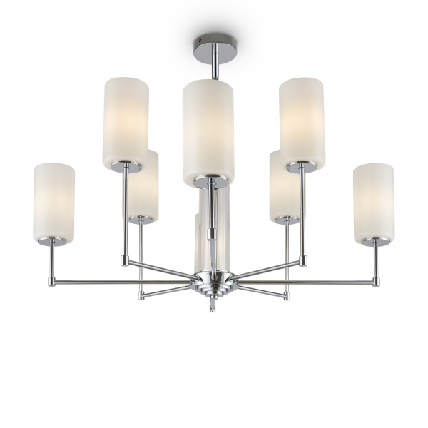 Люстра 8*E14 60Вт Хром IP20 Agnes FR5184PL-08CH Freya