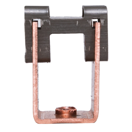 Держатель токоотвода металлический 35мм, L=20мм, Ni/Сu PROxima EKF