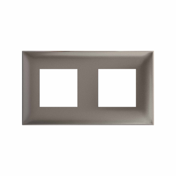 Рамка "Avanti", "Серый жемчуг", 2 поста (4 мод.) DKC