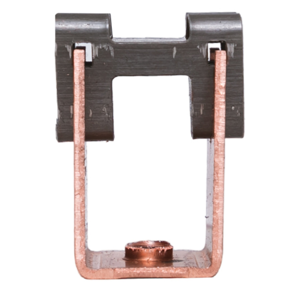 Держатель токоотвода металлический 35мм, L=20мм, Ni/Сu PROxima EKF