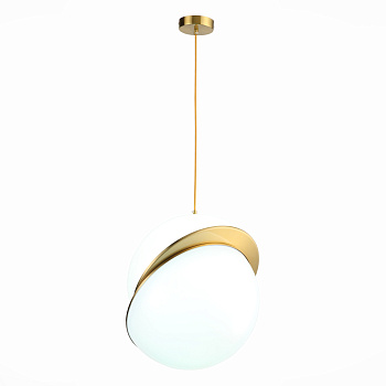 Светильник подвесной Латунь/Белый E27 1*60Вт SL1164.333.01 ST LUCE