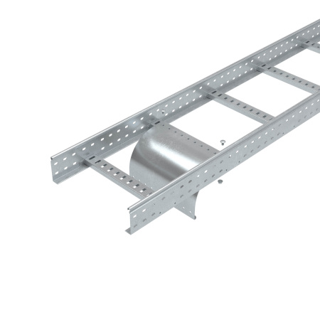 Пластина вывода кабеля для лестничных лотков осн.100 мм, цинк-ламельная DKC