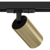 Светильник трековый 1*GU10 10Вт Черный с Золотом IP20 Focus S TR020-1-GU10-BG Technical