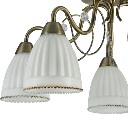 Потолочный светильник 5*E14 40Вт Бронза IP20 Letizia FR2757-PL-05-BZ Freya