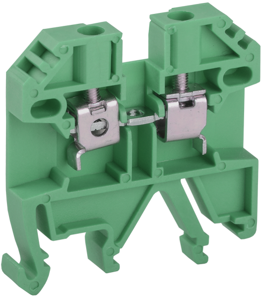 Клемма винтовая КВИ-2,5мм2 зеленая IEK
