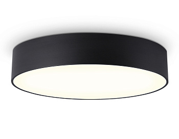 Светильник светодиодный потолочный FV5529 BK черный LED 45W 3000K D400*58 (Без ПДУ) Ambrella Light