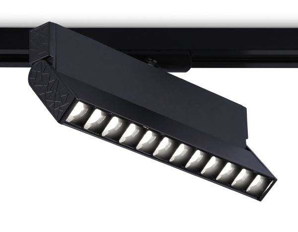 Светильник светодиодный трековый GL6819 BK черный LED 12W 4200K 24° 230*22*87 Ambrella Light