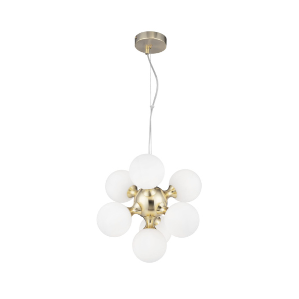 Подвесной светильник 7*G9 28Вт Золото IP20 Proton MOD021PL-07G Maytoni