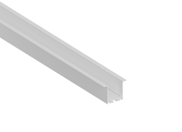 Donel врезной алюминиевый профиль, 47,2х35х3000. Цвет: белый, Серия:DN8ALE